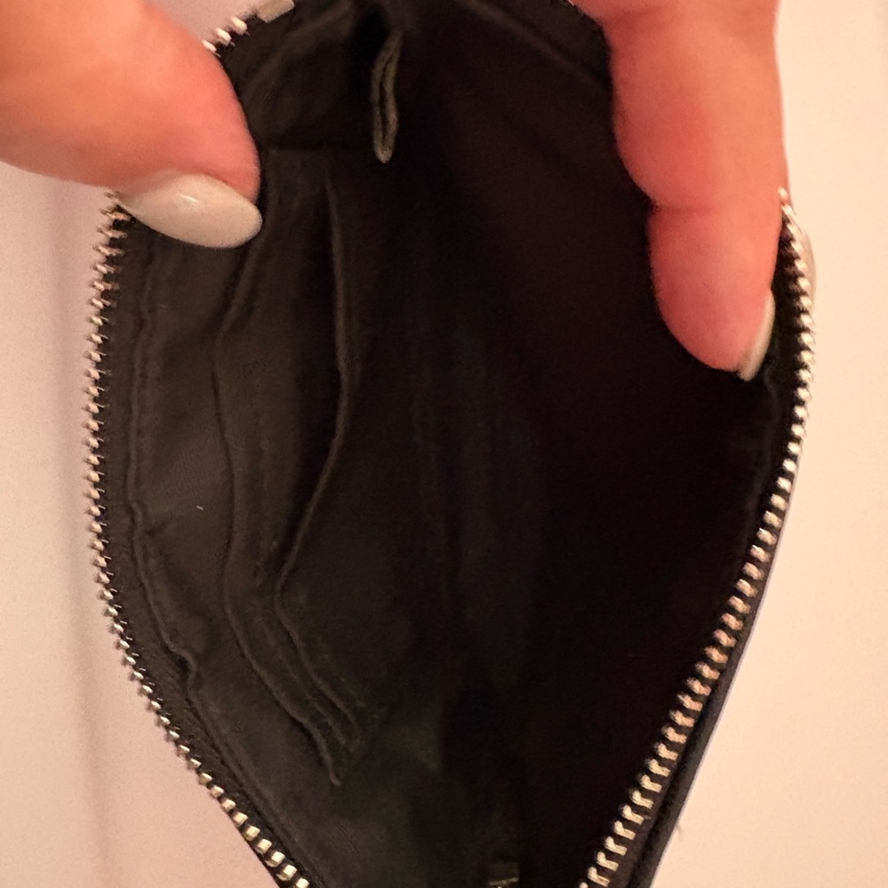 Coach Dark Brown Patterned Wristlet - image 3